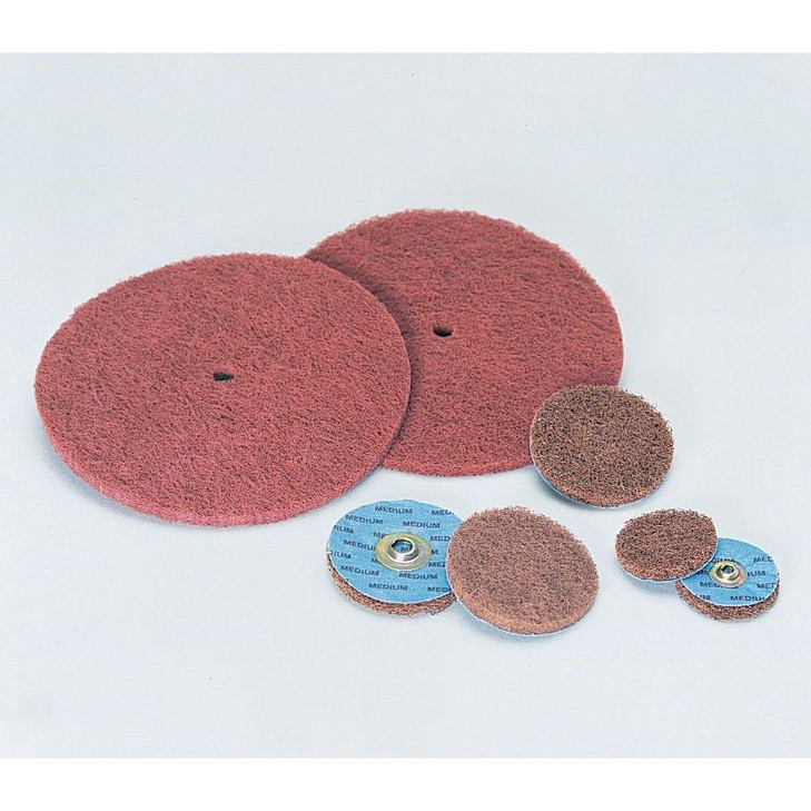 Disc, Non-Woven, 11 Inch Dia, AO, Very Fine, 50/CS