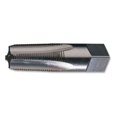 Cle-Line C64221 0462 Bright Semi-Bottoming Tapered Pipe Tap, 7FL, 1-1/2 in-11.5 NPT Tool Size