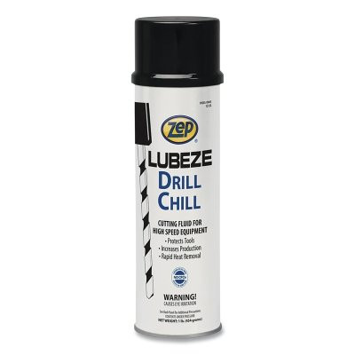 Zep 004501 Lubeze Drill Chill Cutting Oil, 16 oz, Aerosol Can