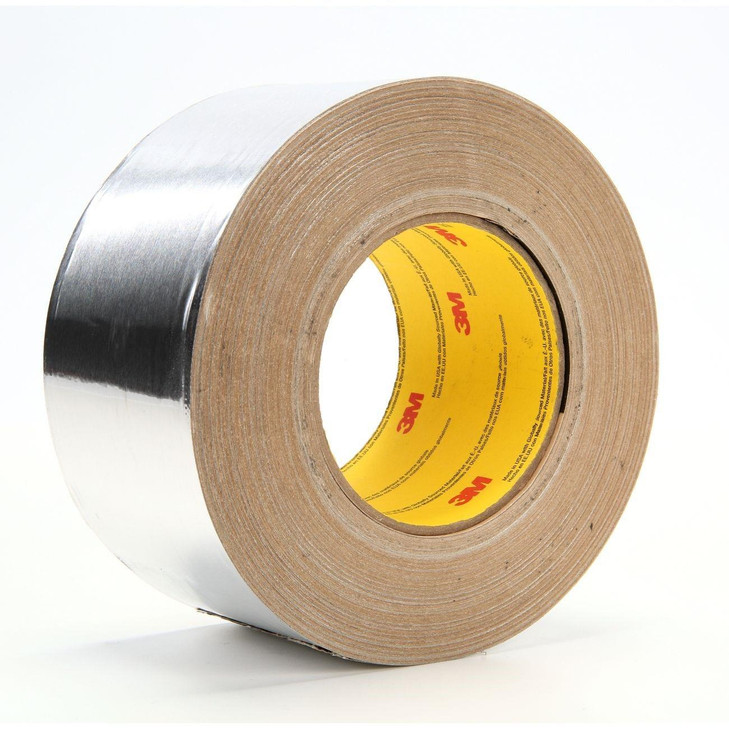 Foil Tape, 439, Silver, 12 Inch W, 60 yd L, Acrylic, 3.1 mil, 1/CS