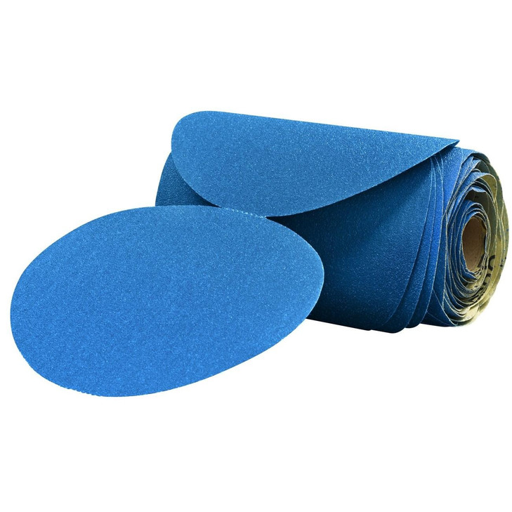 Disc Roll, Stikit™, 321U, 6 Inch Dia, 320 Grit, Ceramic AO, 100/RL, 5 RL/CS