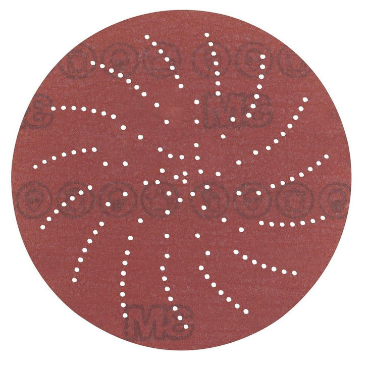 Disc, Hookit™, 752I, 5 Inch Dia, 50 Grit, Clean Sanding, 125/CS