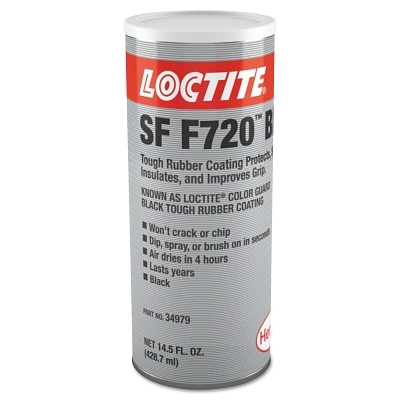 Loctite 338124 14.5-OZ. BLACK COLOR GUARD TOUGH RUBBER COATING