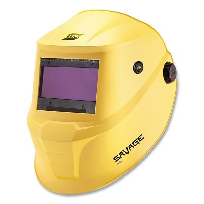 ESAB 700504101 Savage A41 Auto Darkening Welding Helmet Yellow 9-13 Shade Range