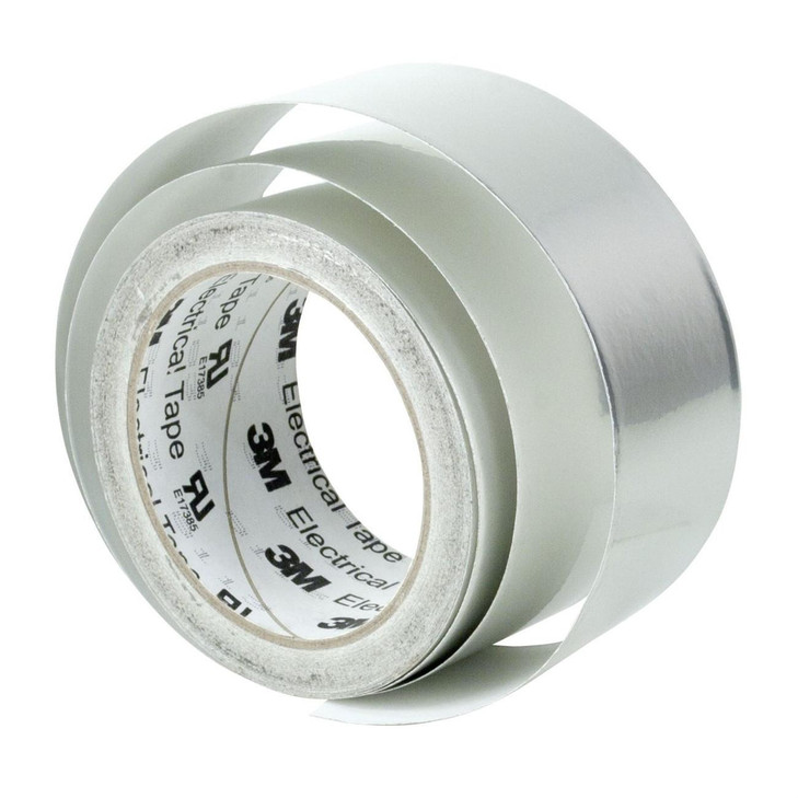 Foil Tape, 3/4 Inch W, 18 yd L, Acrylic, 2.6 mil, 12 RL/CS