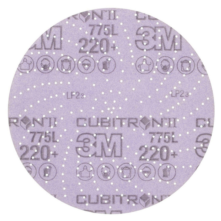 Disc, Cubitron™ II Hookit™, 775L, Coated, 6 Inch Dia, 250/CS