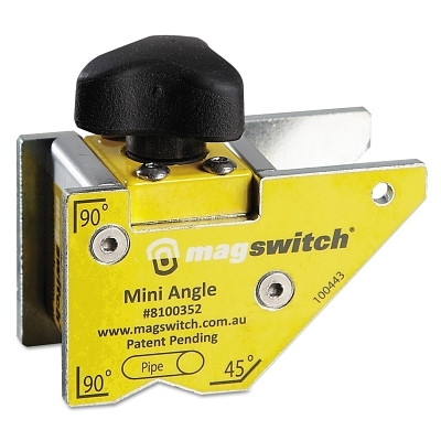 Magswitch 8100352 Mini Angle Welding Magnet, 80 lb Capacity