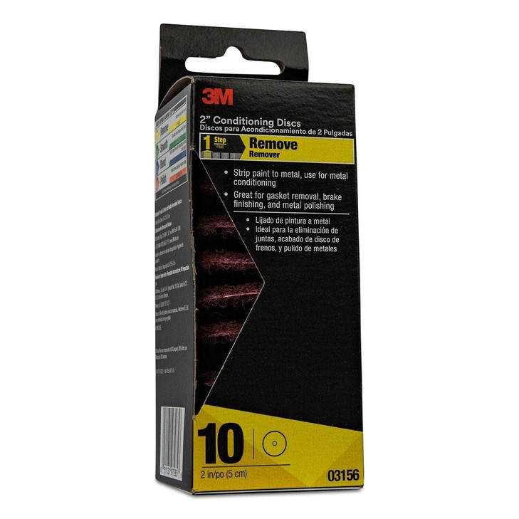 Disc, Quick Change, Non-Woven, 2 Inch Dia, AO, Medium, 10/PK, 24 PK/CS