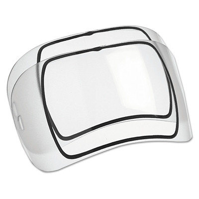 Optrel 5000212 Weldcap Front Cover Lens, 7-1/4 in x 4-1/4 in, Polycarbonate, Clear