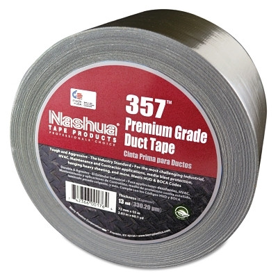 Nashua 1086157 Premium Duct Tapes, Olive Drab, 3 in x 60 yd x 13 mil
