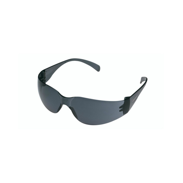 Safety Glasses, Outdoor, Gray, Anti-Scratch, Accented, 10/CS