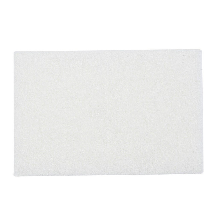 NON-WOVEN Non-Woven Pads, Size: 6"x9", GRIT: (456), Color: White, Packaging Qty: 10