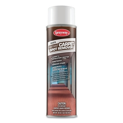 Sprayway SW879 Instant Carpet Spot Remover, 20 oz. Aerosol Can