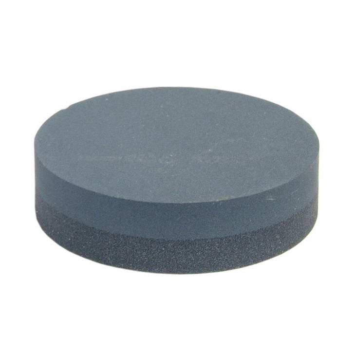 Norton CRYSTOLON (SILICON CARBIDE) BENCHSTONES, 4 x 1 Round,Combination Grit, JB64 Corse/Fine, 5 per box