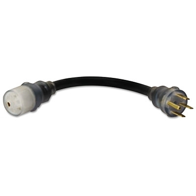 Southwire 019408808 8/3 STW 14-50 - 6-5 0 Welder Adapter, 1-1/2 ft, Black