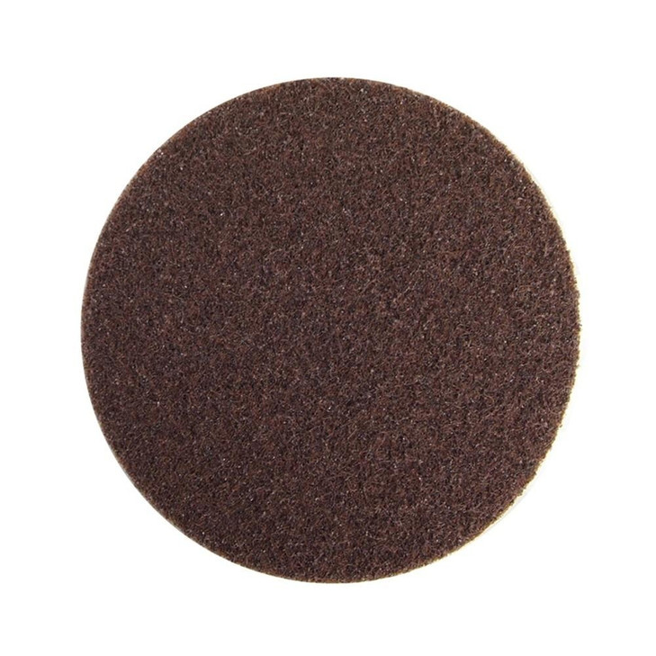 SURF FINISH DISCS Surface Finishing Discs (Hook & Loop), Size: 5" BLANK, Type: Coarse, Color: Brown, Packaging Qty: 25