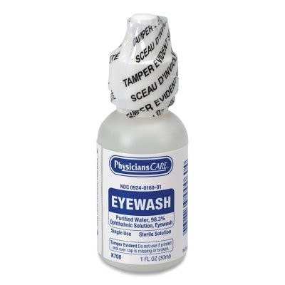 First Aid Only K708 Eye Flush Bottles, 1 oz