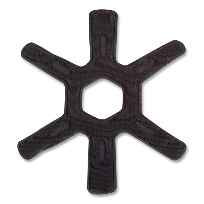 MSA 10242642 V-Gard H2 Safety Helmet Replacement Part, Crown Pad, Black