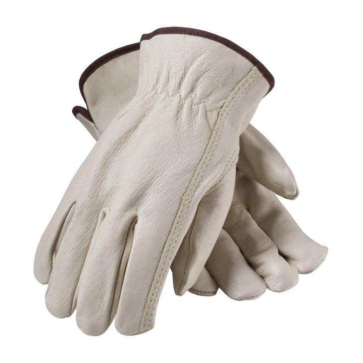 PIP TOP GRAIN PIGSKIN DRIVERS', PREMIUM GRADE, KEYSTONE THUMB  , Size Small, Case Qty.: 10 Dozen