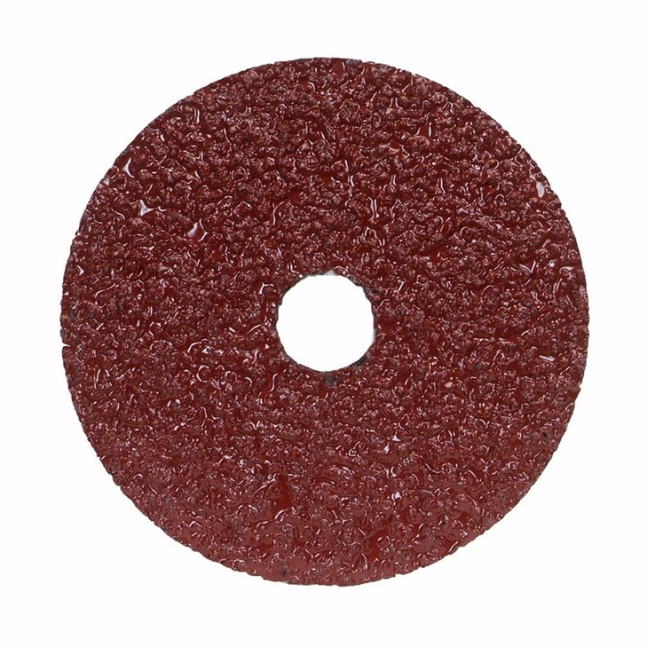 FIBER DISCS Aluminum Oxide Fiber (Merit FX370), Size: 4-1/2"x7/8", GRIT: 120, Packaging Qty: 25