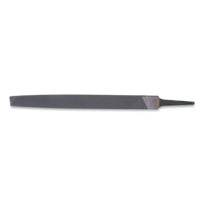 Crescent/Nicholson 00024NN Flat Double-Cut Aluminum Type A File, 8 in