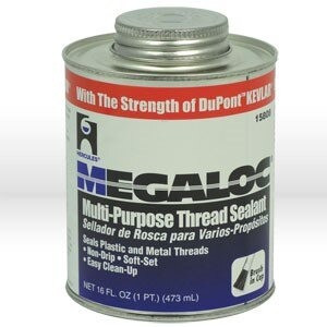 Pipe Sealant, 16 FL OZ MEGALOC PIPE DOPE W/ KEVLAR