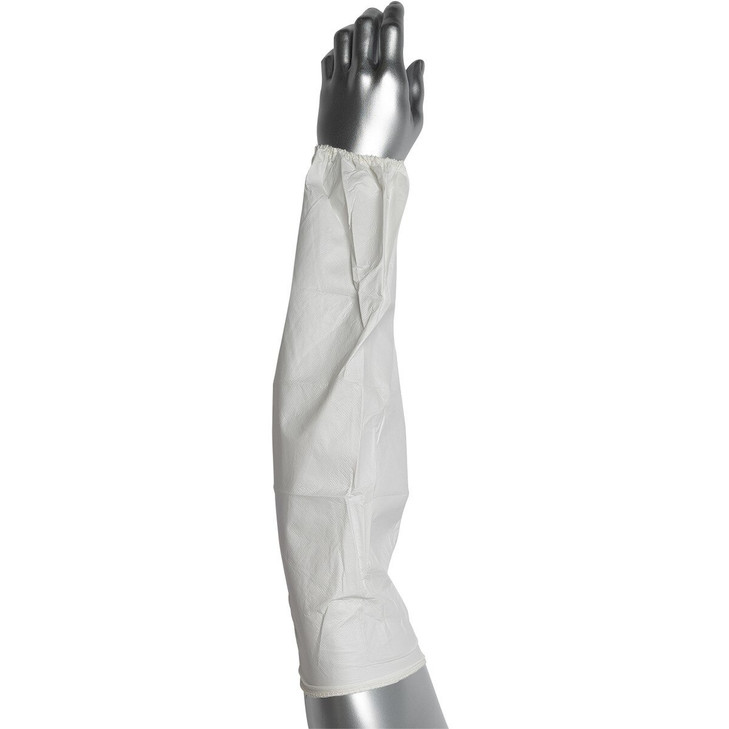 PosiWear Breathable Advantage White 18" Sleeve, 58 gsm