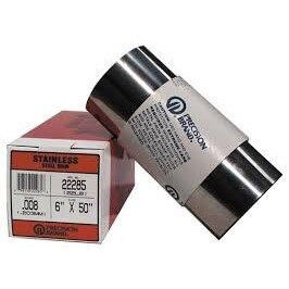 0.025" Stainless Steel Shim Stock 6" x 50" Roll