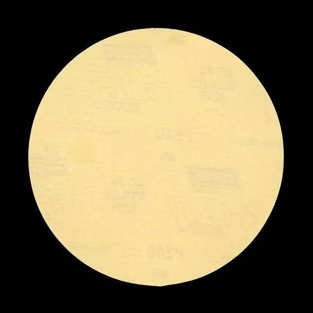 Paper Discs, Hook & Loop, 5 Inch Dia., 400 Grit 15000 RPM