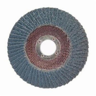 Fiberglass Flap Conical Disc, Coated, 24 Grit, 10/Box
