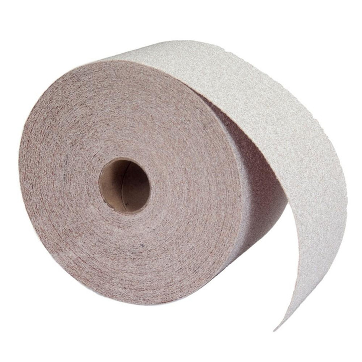 ROLLS Aluminum Oxide PSA A275 Paper Rolls, Size: 4-1/2" x 10 yds, GRIT: P150B, Packaging Qty: 1