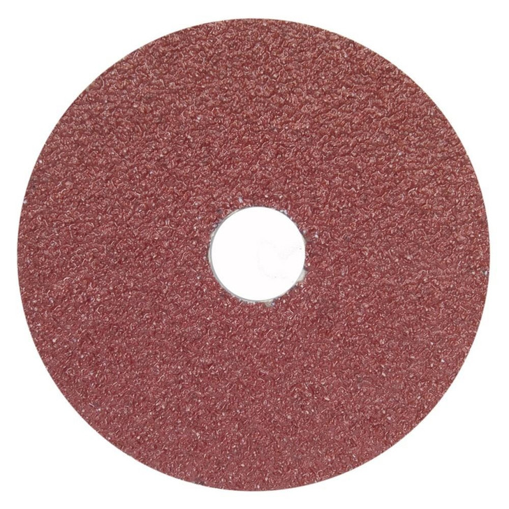 FIBER DISCS Ceramic Alumina Fiber (Merit FX965), Size: 4-1/2 x 7/8, GRIT: 24, Packaging Qty: 25