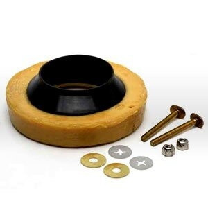 Toilet Bowl Ring, WAX TOILET BOWL RING W/SLEEVE
