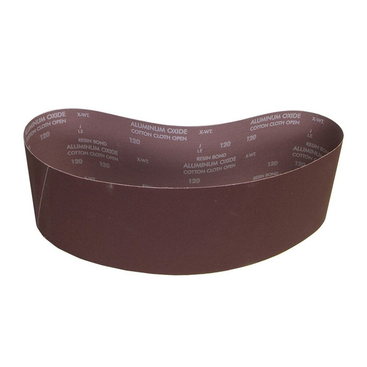 BENCHSTAND BELTS Aluminum Oxide, Size: 6"x48", GRIT: 120-X, Packaging Qty: 10