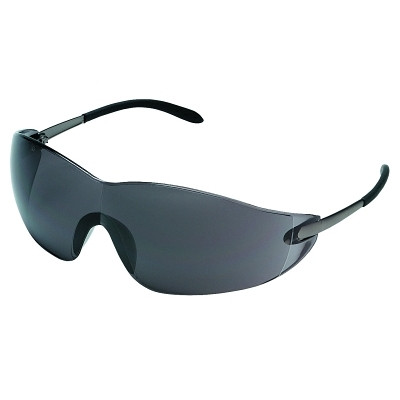 MCR Safety S2112 Blackjack Elite Protective Eyewear, Gray Lens, Duramass Scratch-Resistant