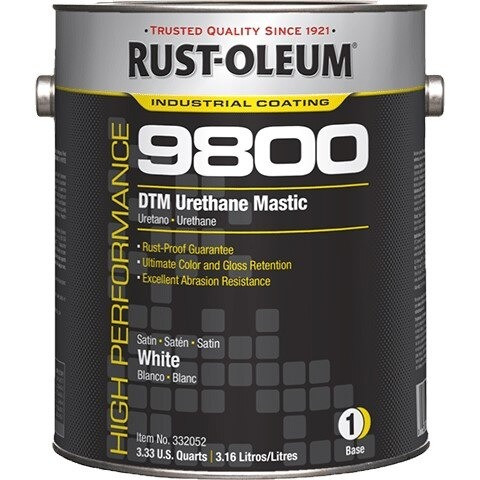 Coating, 9800, 1 gal, Safety Blue, Gloss, High Performance