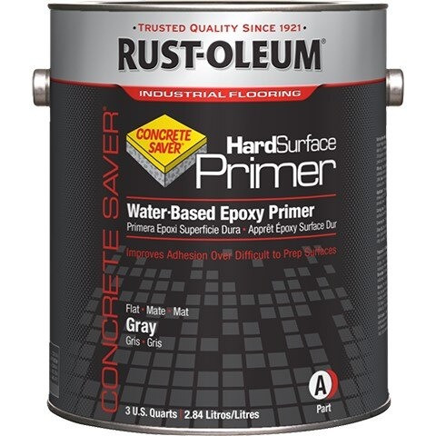 Primer, Primers & Basecoats, 1 gal, Kit, Gray, Flat, Floor