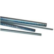 3/32" Square Keystock, Zinc Plated, 12" Length (Pack of 10)