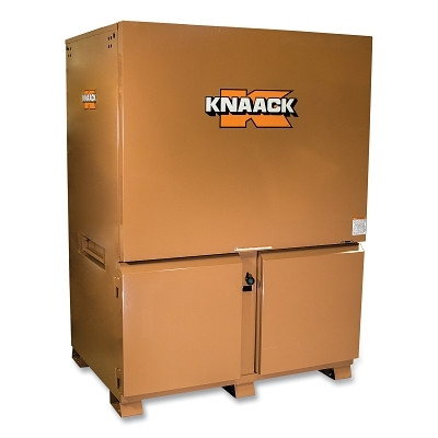 KNAACK 119-02-KL Field Station with Keyed Lock, 44 in W, 83 in H, 3 Doors, 3 Shelves