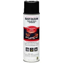 Marking Paint, M1600, Industrial, 17 oz, Black Flat