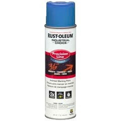 Marking Paint, M1800, Industrial, 17 oz, Fluorescent Blue