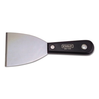 Stanley 28139 Nylon Handle Wall Scraper, 3 in W, Stiff Blade