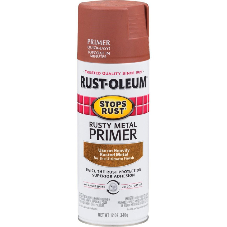 Rusty Metal Primer Spray, 6/case