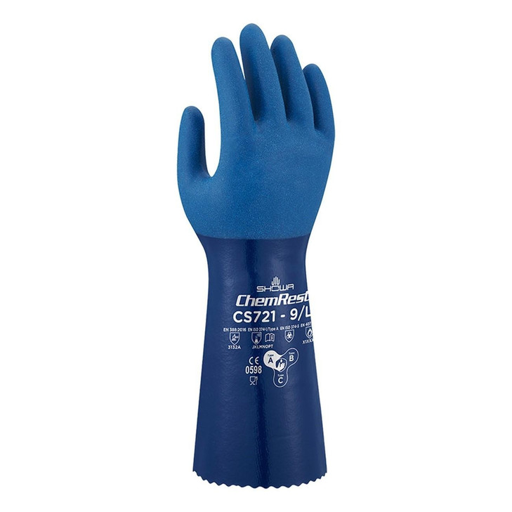 Chemical Resistance Glove, ATLAS, Medium, 14.5 L