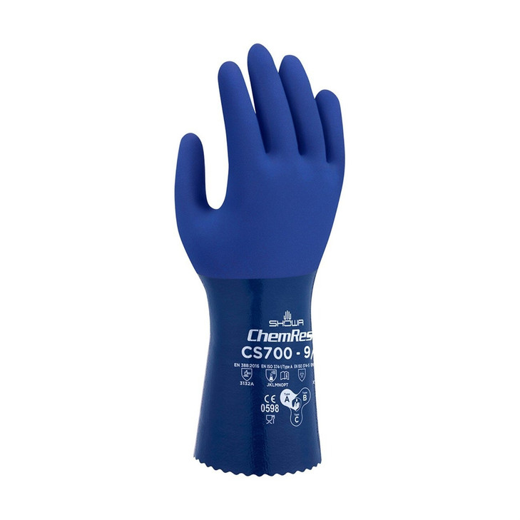 Chemical Resistance Glove, ATLAS, Medium, 12.75 L