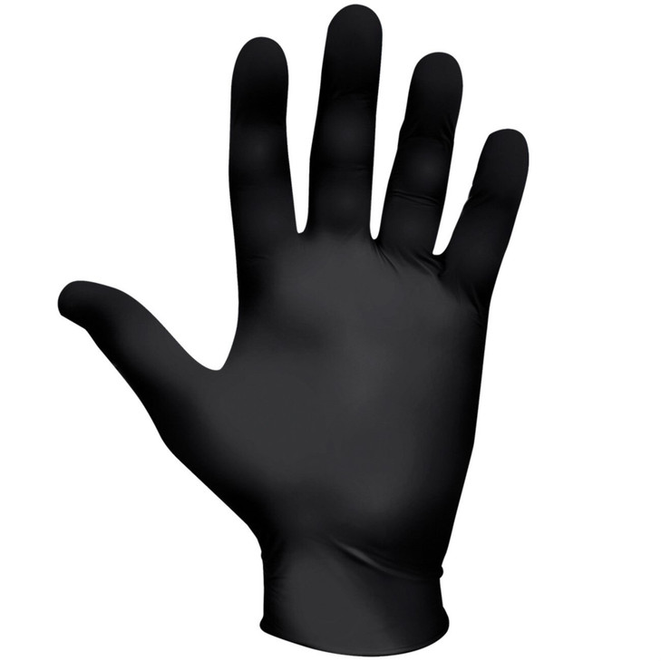 Disposable Glove, N-DEX, X-Large, 9.75 L, Black, Nitrile