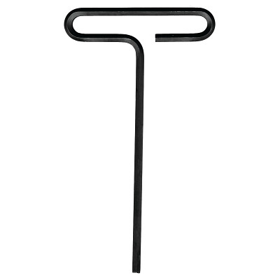 Eklind Tool 31912 Individual Standard Grip Hex T-Keys, 3/16 in, 9 in Long, Black Oxide
