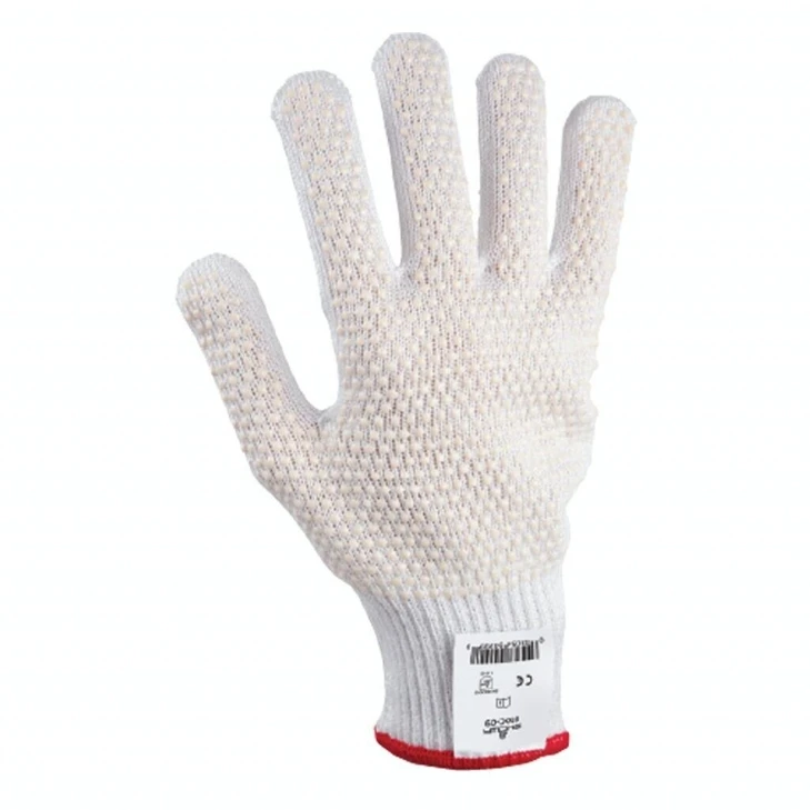 Cut Resistant Glove, Small, A4 Cut, White, 9.8 L