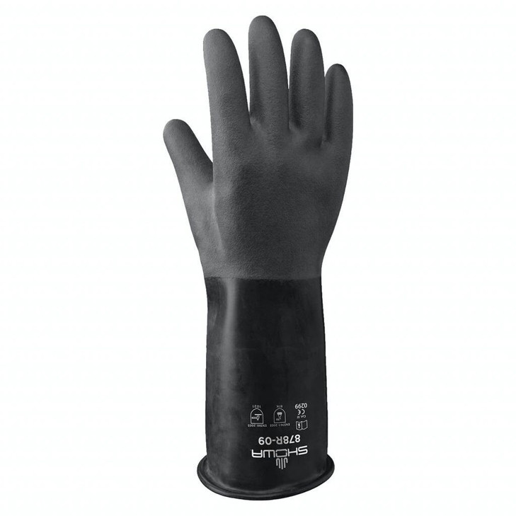 Chemical Resistance Glove, 2X-Large, Black