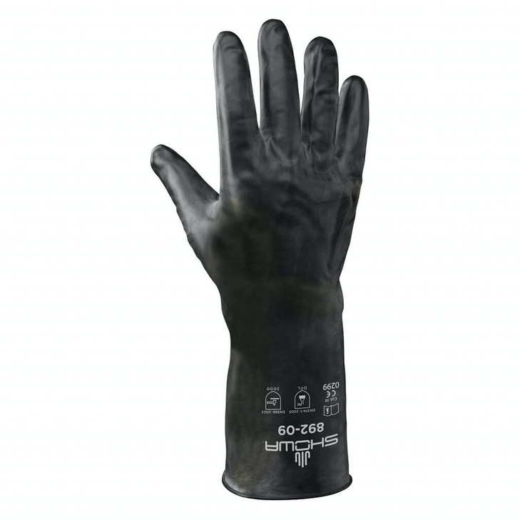 Chemical Resistance Glove, Medium, Black